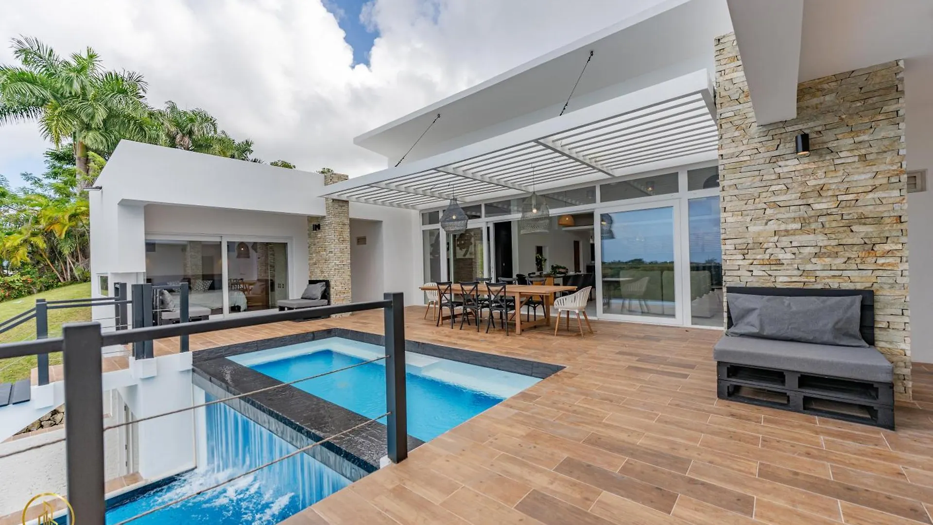 Luxury Villa With Ocean View! Sosua 0*,